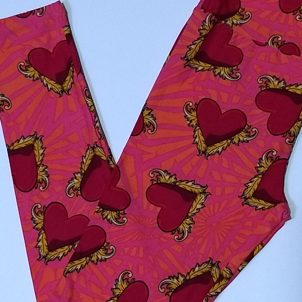 LuLaRoe Valentine's Leggings